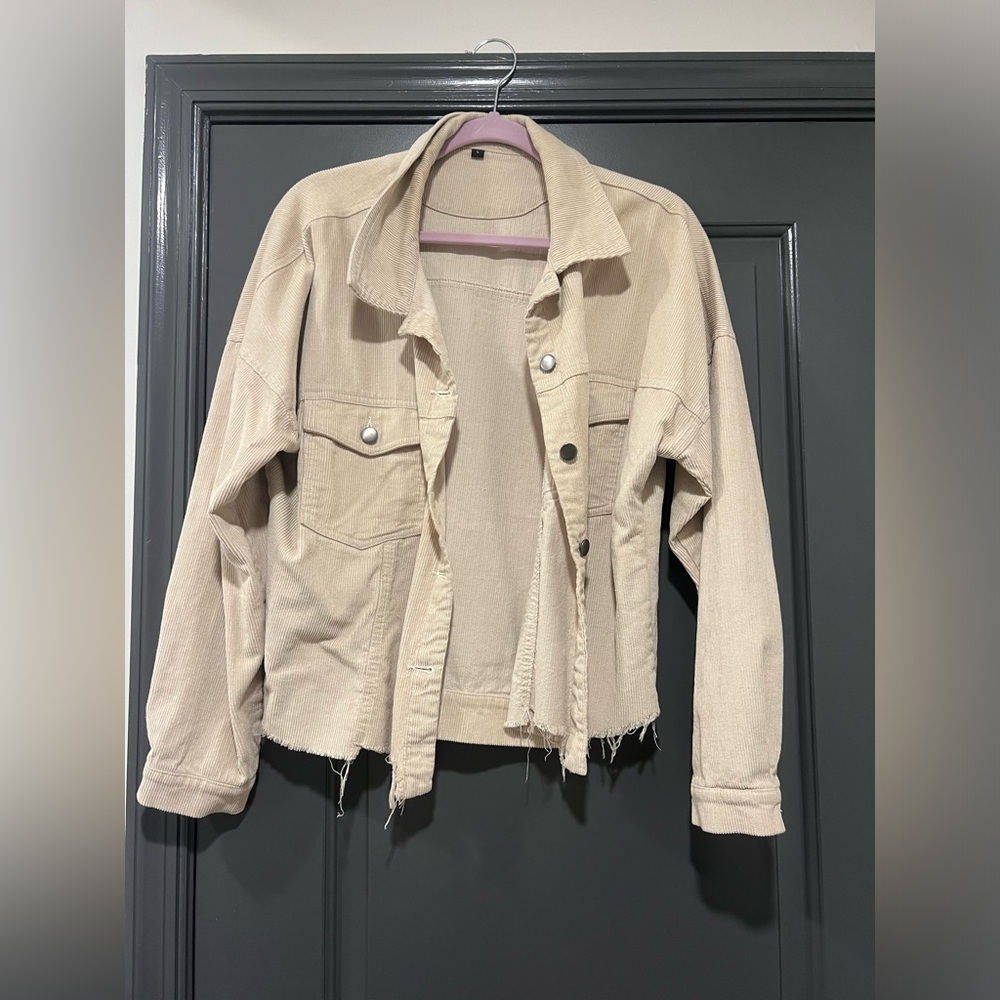 The Swank Company - tan corduroy jacket